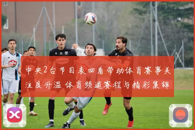 中央2台节目表回看带动体育赛事关注度升温 体育频道赛程与精彩集锦成搜索焦点