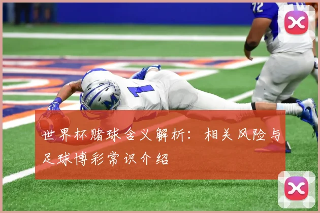 世界杯赌球含义解析:相关风险与足球博彩常识介绍